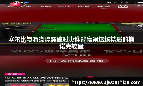 塞尔比与潘晓婷巅峰对决谁能赢得这场精彩的斯诺克较量